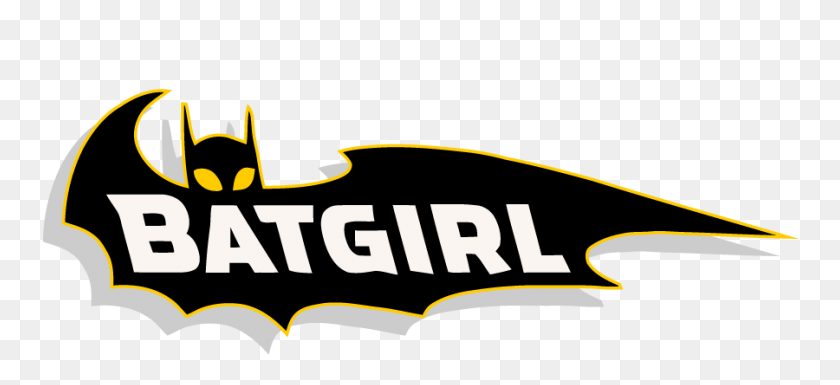 900x375 Batgirl Logo Png - Batgirl Png