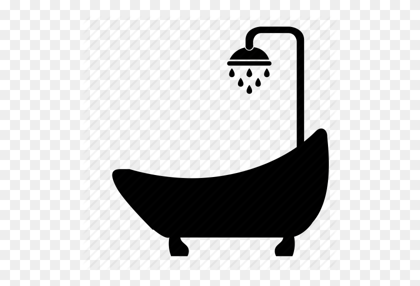 512x512 Bath, Bathroom, Clean, Home, Relax, Room, Shower Icon - Shower PNG