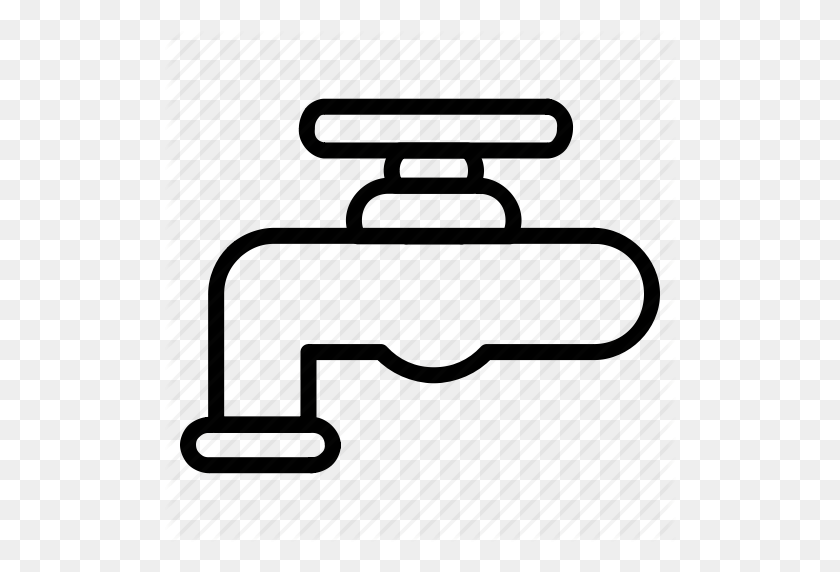 512x512 Bath, Bathroom, Faucet, Pipe, Plumbing, Shower, Water Icon - Plumbing Pipe Clipart