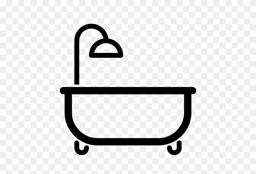 512x512 Bathroom, Kitchen, Sink Icon With Png And Vector Format For Free - Bathroom Clipart Black And White