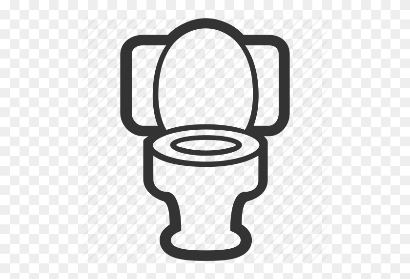 512x512 Bathroom, Restroom, Sanitary, Sanitary Ware, Toilet, Wc Icon - Bathroom Icon PNG