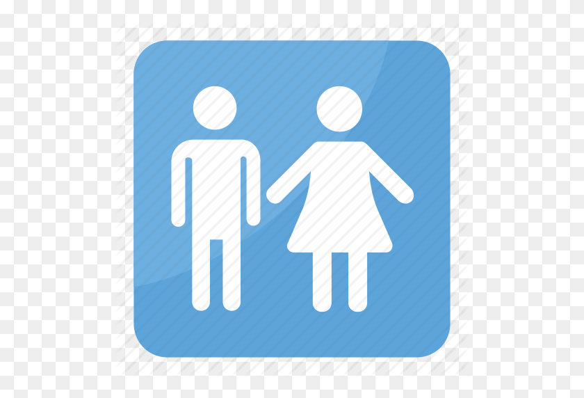 512x512 Знак Ванной, Знак Семейного Туалета, Знак Туалета Для Мужчин И Женщин - Знак Ванной Png