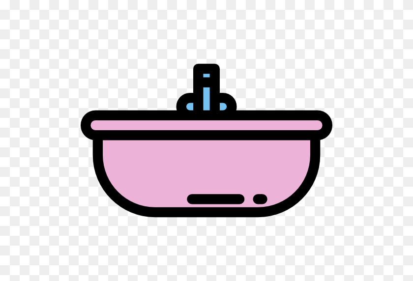 512x512 Baño, Lavado, Bienestar, Higiene, Limpiar, Baño, Bañera - Limpiar El Baño Clipart