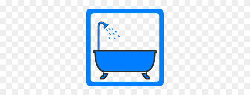 260x260 Bathtub Shower Clipart - Clipart Tub