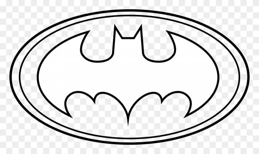 1200x678 Batman Clipart - Superhéroe Capa Imágenes Prediseñadas Blanco Y Negro