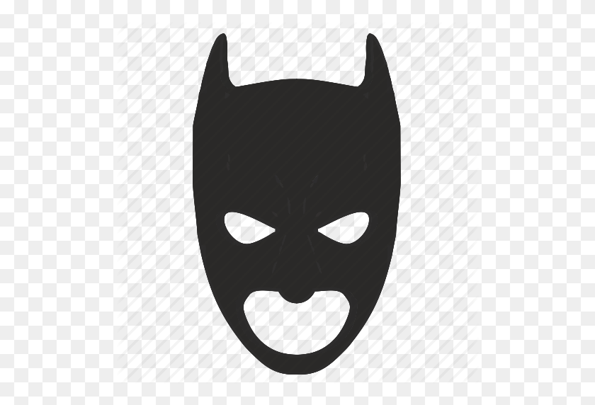512x512 Batman Clipart Mask Pictures - Acting PNG