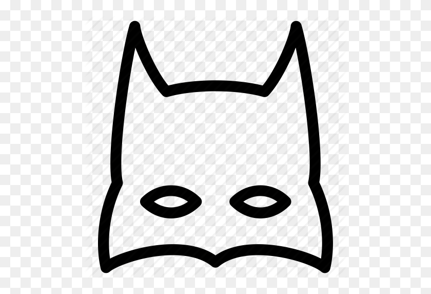 512x512 Бэтмен Клипарт Форма - Бэтмен Клипарт Черно-Белое
