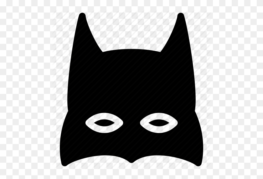 512x512 Batman, Conspiracy, Creative, Grid, Head, Mask, Movie, Objects - Batman Mask PNG