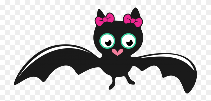 728x344 Batman Drawing Bat Clip Art Silhouette Cute For Kid A Girl - Bat Wings Clipart