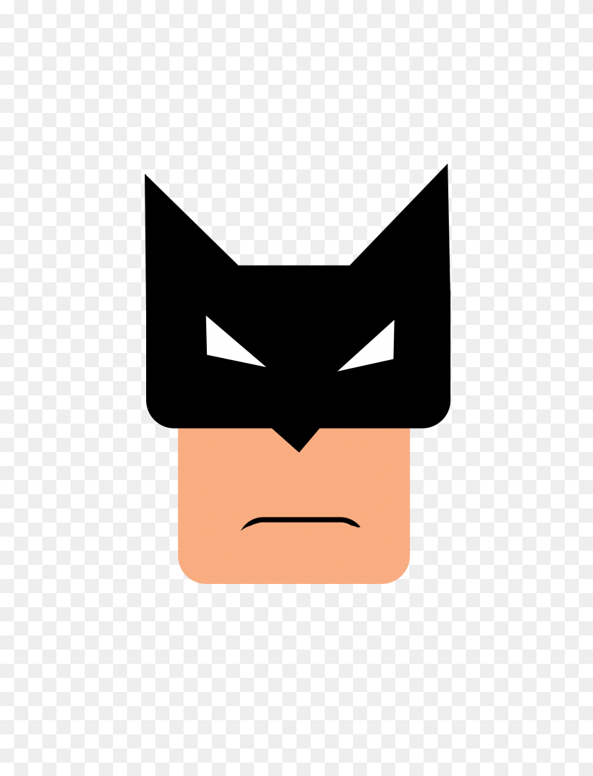 1952x2602 Batman Face Clipart Free Download - Batman Face Clipart