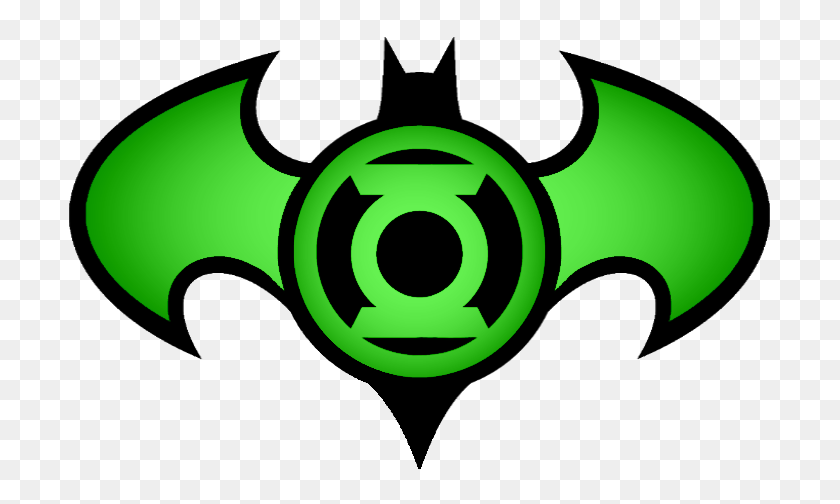 705x444 Batman Green Lantern Logo - Green Lantern Logo PNG