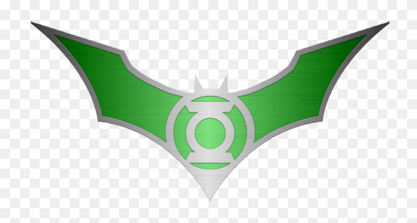 900x450 Batman Green Lantern Logo De Superherovillanos Y Logos De Cómic - Green Lantern Logo Png