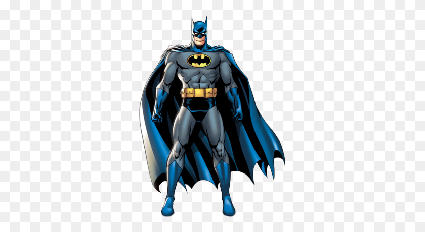 289x400 Batman Hd Clip Art Png - Batman And Robin Clipart