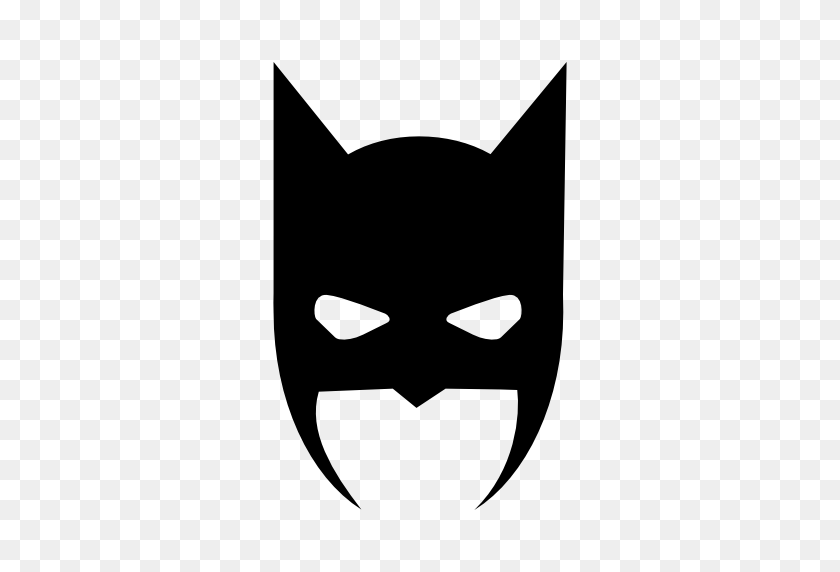 512x512 Batman Head Icon - Batman Symbol PNG