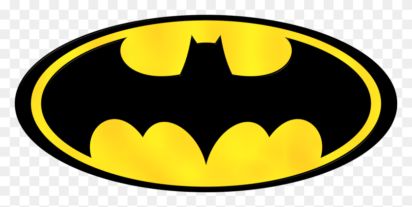 1600x746 Batman Logo Clipart Clip Art Images - Awkward Clipart