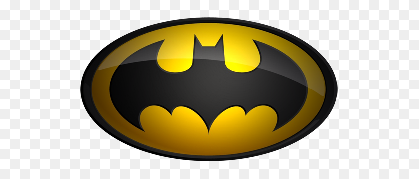 600x300 Batman Logo Png Clipart - Clipart Png