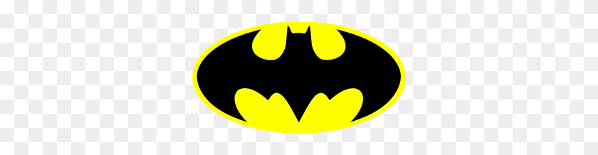 300x158 Batman Logo Png Clip Arts For Web - Batman Logo PNG