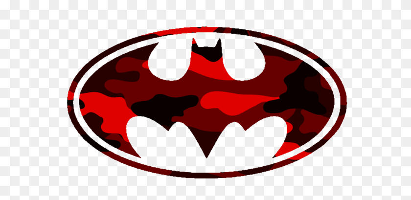 600x349 Batman Logo Red Cut Free Images - Razorback Clipart
