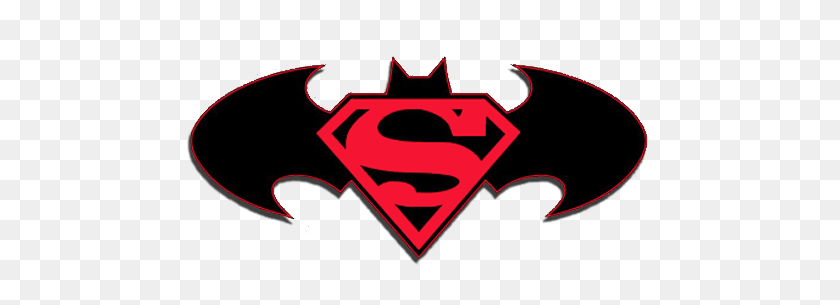 500x245 Batman Logo Template Desktop Backgrounds - Superhero Logo Clipart