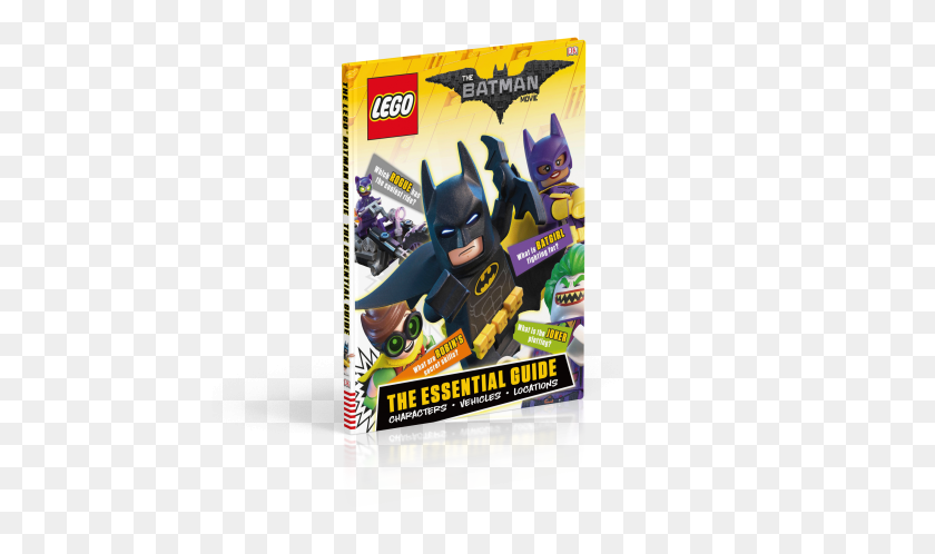 3398x1910 Batman Movie The Essential Guide - Lego Batman PNG