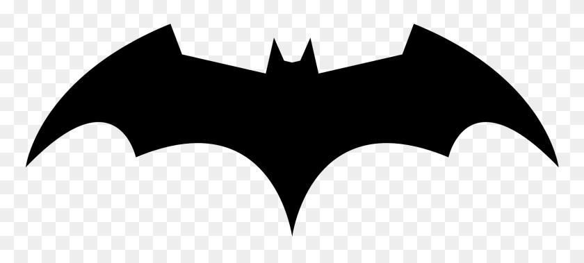1600x656 Batman Vector Logo Group With Items - Bat Wings Clipart