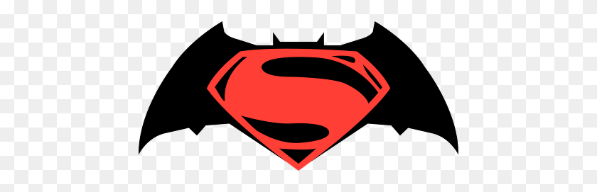 450x211 Batman Vs Superman - Logo De Batman Clipart