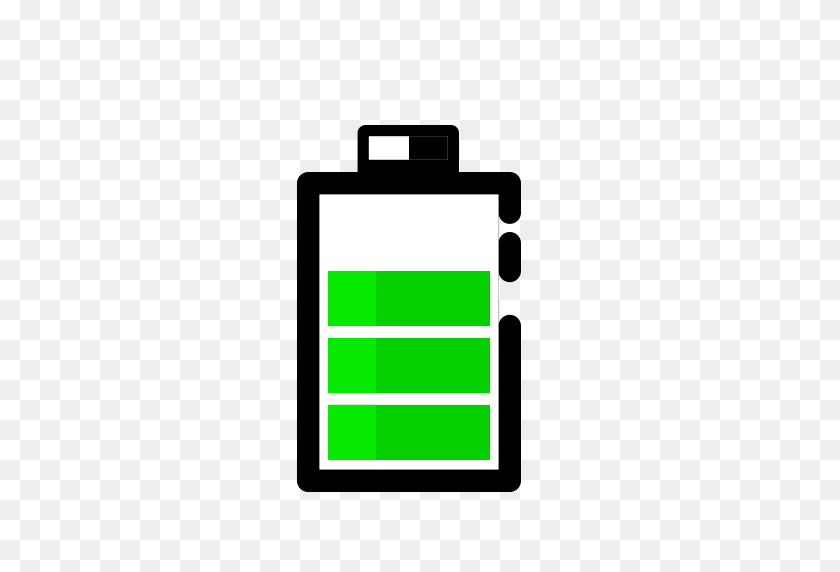 512x512 Battery, Charge, Full Icon With Png And Vector Format For Free - Battery PNG