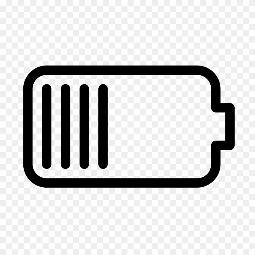 1600x1600 Battery Level Icon - Battery PNG