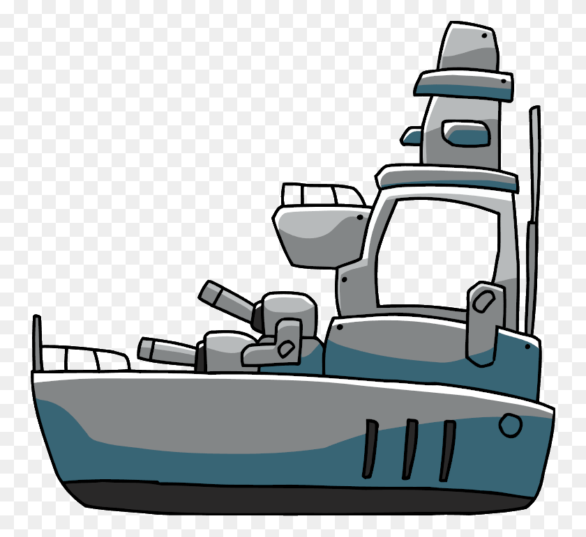 752x711 Battleship Scribblenauts Wiki Fandom Powered - Battleship PNG