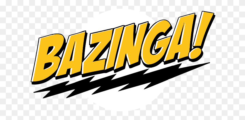 640x354 Bazinga - Big Bang Clipart