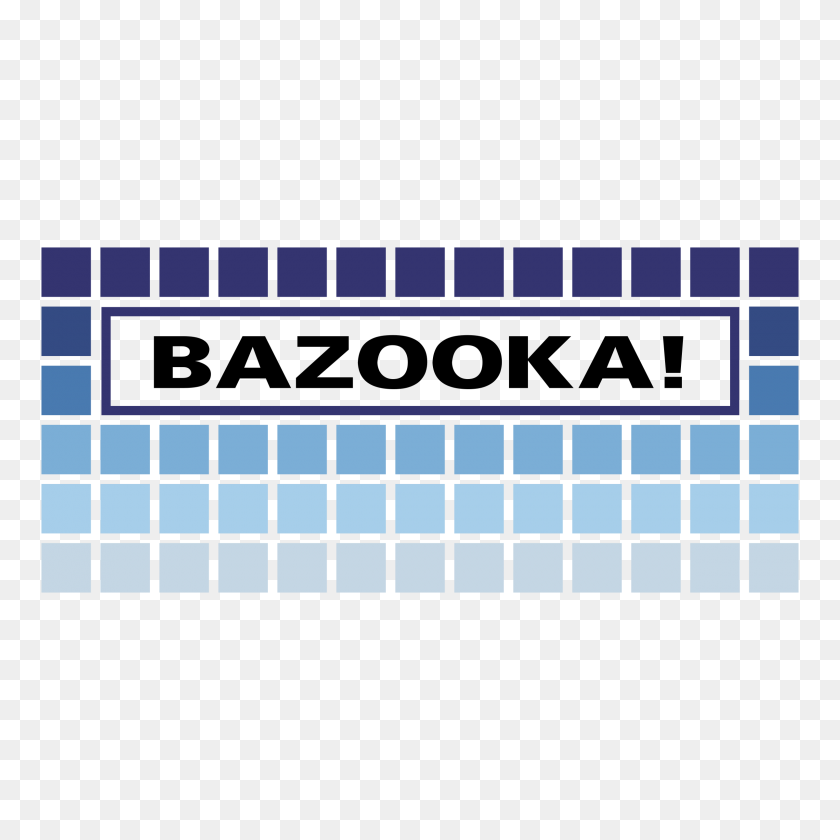 2400x2400 Bazooka! Logo Png Transparent Vector - Bazooka PNG