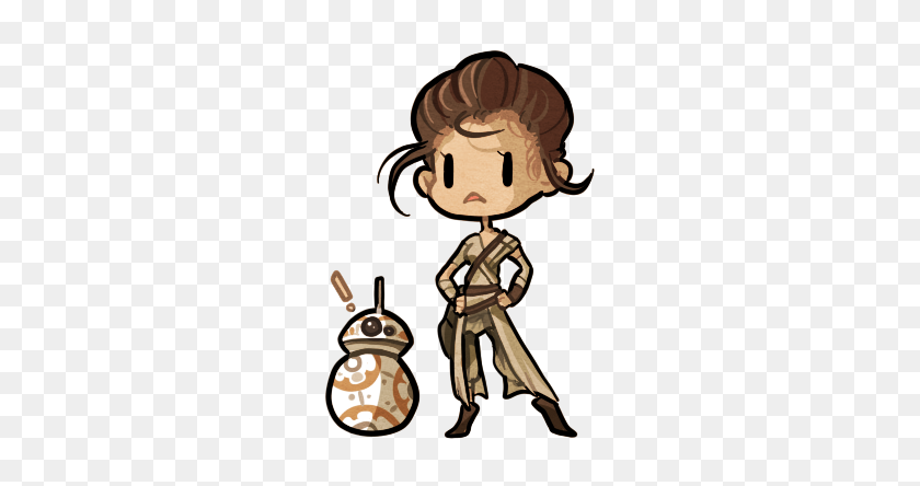 277x384 Bb And Rey - Rey PNG