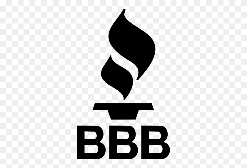 512x512 Logotipo De Bbb Better Business Bureau Con Una Llama - Logotipo De Better Business Bureau Png