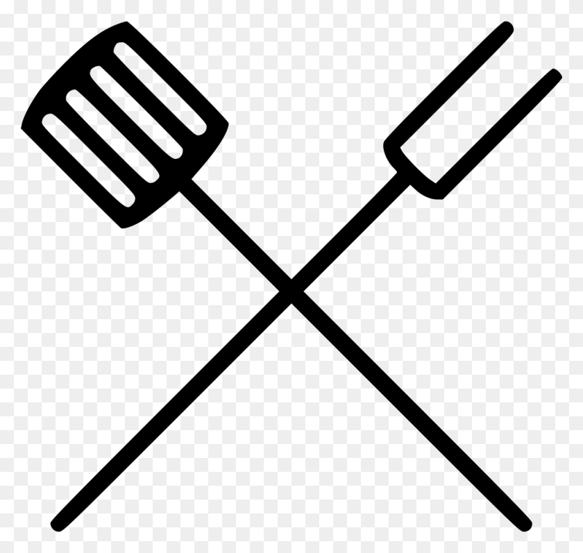 980x926 Bbq Png Icon Free Download - Bbq Utensils Clipart