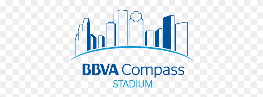 399x250 Bbva Compass Stadium - Houston Skyline PNG