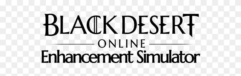 630x208 Bdo Enhancement Simulator - Black Desert Online PNG