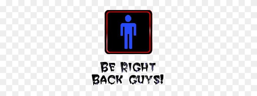 256x256 Be Right Back Guys! Counter Strike Source Sprays - Be Right Back PNG