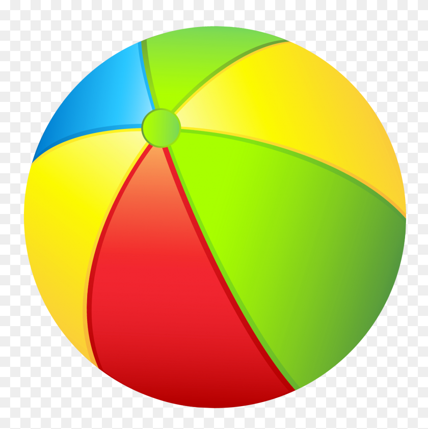 1660x1665 Beach Ball Art Group With Items - Beach Background PNG