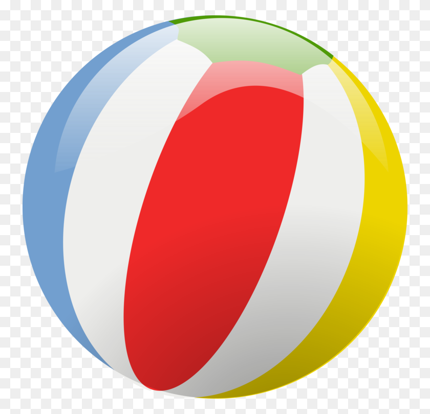 752x750 Beach Ball Volleyball Cricket - Playing Volleyball Clipart