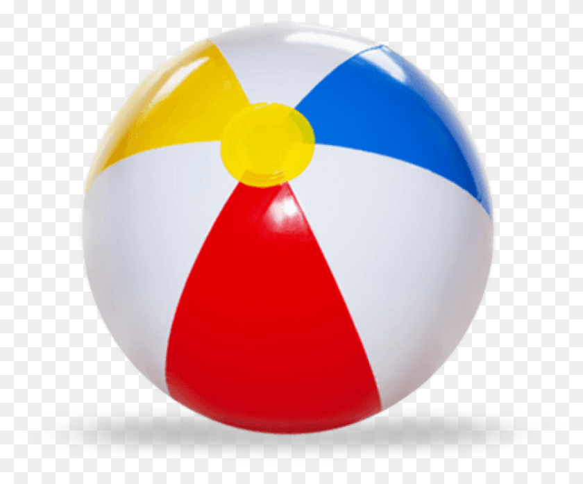 850x695 Beach Ball White Red Blue Png - Red Ball PNG