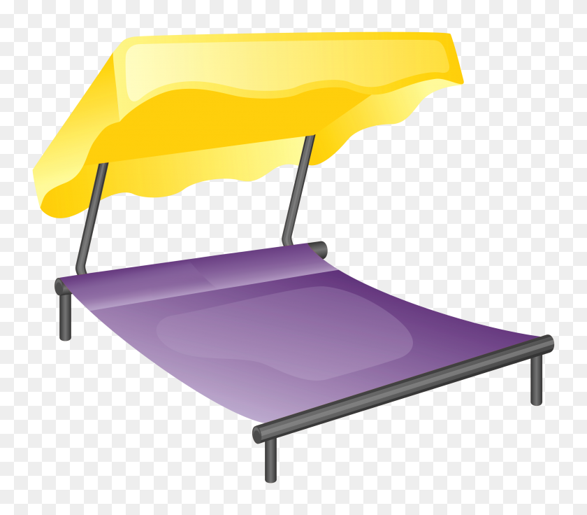 2717x2356 Beach Bed Png Vector - Free Clipart Bed