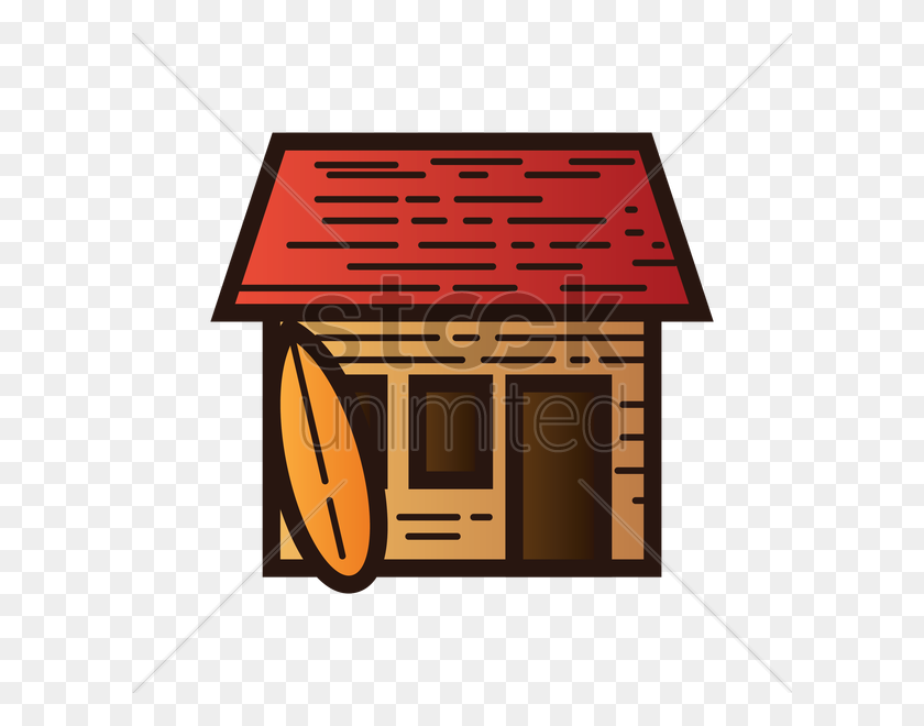 600x600 Beach House Vector Image - House Vector PNG