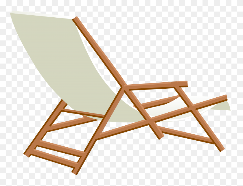 8000x5991 Beach Lounge Chair Png Clip Art Transparent Gallery - Sunrise Clipart PNG
