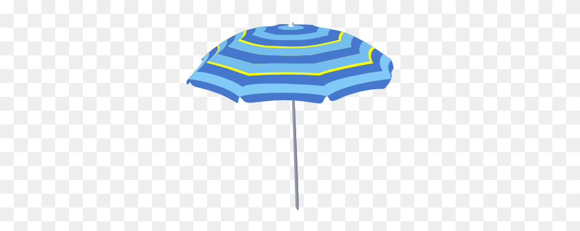 300x274 Beach Umbrella Clip Art - Free Beach Clipart