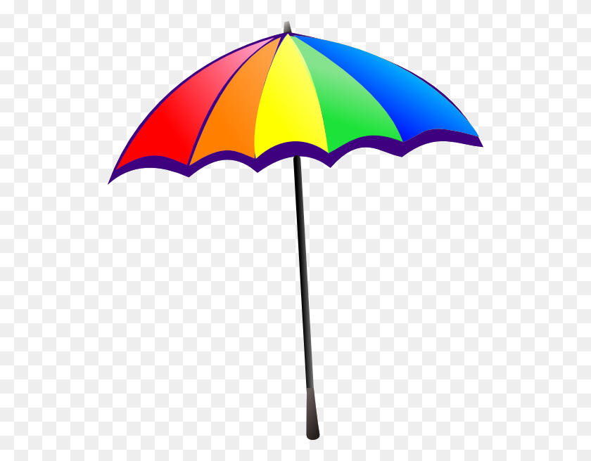 534x596 Beach Umbrella Clipart Image Group - Parasol Clipart