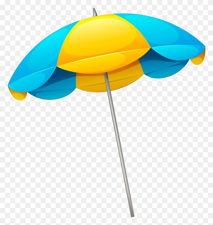 3734x3959 Beach Umbrella Cliparts Free Download Clip Art Free - Free Beach Clipart
