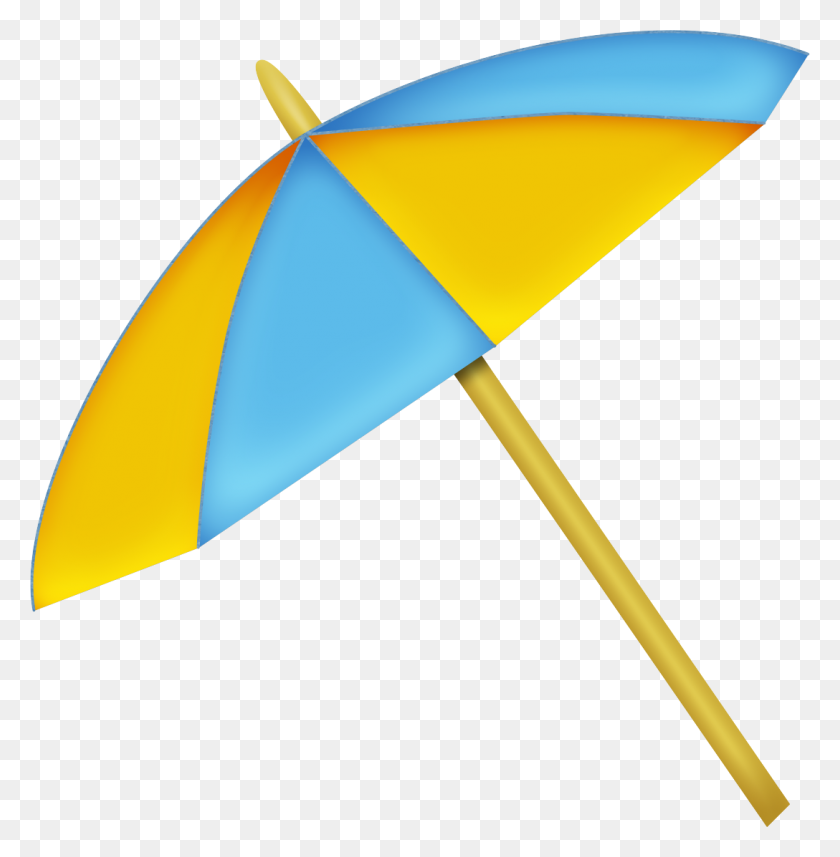 1088x1113 Beach Umbrella Digi Art - Beach Umbrella Clipart