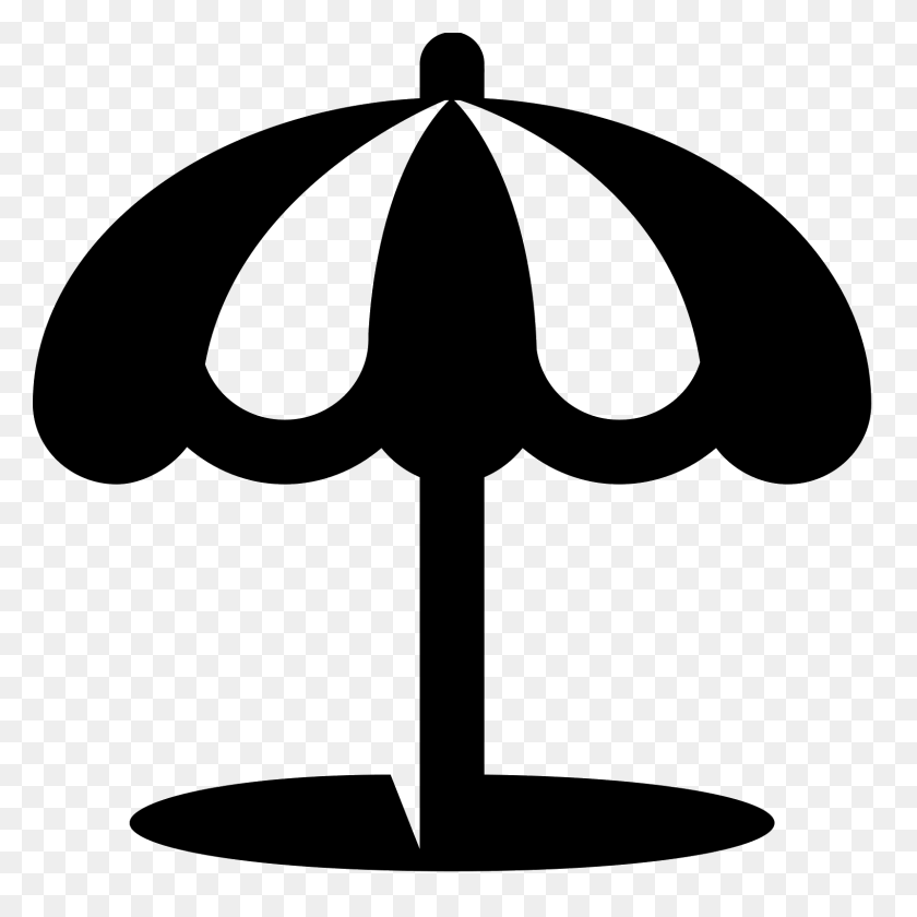 1600x1600 Beach Umbrella Icon - Beach Umbrella PNG