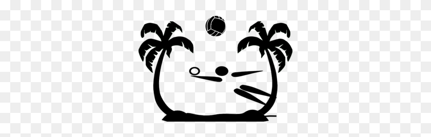 300x207 Beach Volleyball Clip Art - Volleyball Images Free Clip Art