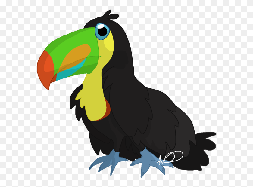 598x562 Beak Clipart Toucan Bird Drawing Png Transprent Png Free - Toucan Clipart